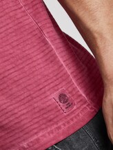 Gestreiftes T-Shirt mit abgesetzter Brusttasche - Männer - wine rose pink Gestreiftes T-Shirt mit abgesetzter Brusttasche - Männer - wine rose pink - 10 - TOM TAILOR