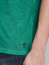 Gestreiftes T-Shirt mit abgesetzter Brusttasche - Männer - rich meadow green Gestreiftes T-Shirt mit abgesetzter Brusttasche - Männer - rich meadow green - 9 - TOM TAILOR