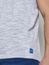 Meliertes T-Shirt mit tropischem Print - Männer - Estate Blue Meliertes T-Shirt mit tropischem Print - Männer - Estate Blue - 10 - TOM TAILOR