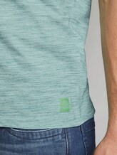 Meliertes T-Shirt mit tropischem Print - Männer - ever green Meliertes T-Shirt mit tropischem Print - Männer - ever green - 10 - TOM TAILOR
