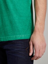 Gestreiftes Henley-T-Shirt mit Logo-Stickerei - Männer - rich meadow green Gestreiftes Henley-T-Shirt mit Logo-Stickerei - Männer - rich meadow green - 10 - TOM TAILOR