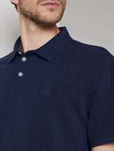 Poloshirt mit Logo-Patch - Männer - Black Iris Blue Poloshirt mit Logo-Patch - Männer - Black Iris Blue - 9 - TOM TAILOR