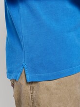 Poloshirt mit Logo-Patch - Männer - Electric Teal Blue Poloshirt mit Logo-Patch - Männer - Electric Teal Blue - 9 - TOM TAILOR