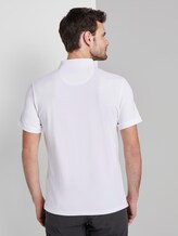 Poloshirt mit Logo-Patch - Männer - White Poloshirt mit Logo-Patch - Männer - White - 2 - TOM TAILOR