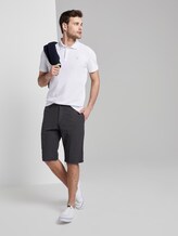 Poloshirt mit Logo-Patch - Männer - White Poloshirt mit Logo-Patch - Männer - White - 3 - TOM TAILOR