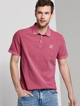 Poloshirt mit Logo-Patch - Männer - wine rose pink Poloshirt mit Logo-Patch - Männer - wine rose pink - 5 - TOM TAILOR