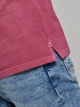 Poloshirt mit Logo-Patch - Männer - wine rose pink Poloshirt mit Logo-Patch - Männer - wine rose pink - 9 - TOM TAILOR
