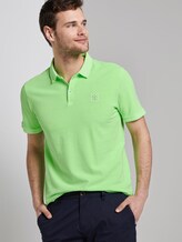Poloshirt mit Logo-Patch - Männer - neon gecko green Poloshirt mit Logo-Patch - Männer - neon gecko green - 5 - TOM TAILOR