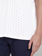 Poloshirt mit Allover-Print - Männer - White Poloshirt mit Allover-Print - Männer - White - 10 - TOM TAILOR