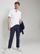 Poloshirt mit Allover-Print - Männer - White Poloshirt mit Allover-Print - Männer - White - 3 - TOM TAILOR