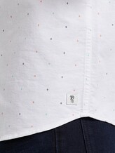 Gepunktetes kurzärmliges Hemd - Männer - wihte triangle mix print Gepunktetes kurzärmliges Hemd - Männer - wihte triangle mix print - 10 - TOM TAILOR Denim