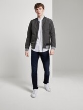 Gepunktetes kurzärmliges Hemd - Männer - wihte triangle mix print Gepunktetes kurzärmliges Hemd - Männer - wihte triangle mix print - 3 - TOM TAILOR Denim