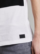 Gestreept T-shirt in een materiaalmix - Mannen - White Gestreept T-shirt in een materiaalmix - Mannen - White - 10 - TOM TAILOR Denim