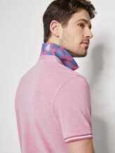 Tweekleurig poloshirt met contrasterende bekleding - Mannen - pink two tone pique Tweekleurig poloshirt met contrasterende bekleding - Mannen - pink two tone pique - 10 - TOM TAILOR
