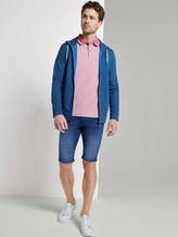 Tweekleurig poloshirt met contrasterende bekleding - Mannen - pink two tone pique Tweekleurig poloshirt met contrasterende bekleding - Mannen - pink two tone pique - 3 - TOM TAILOR