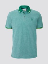 Tweekleurig poloshirt met contrasterende bekleding - Mannen - green two tone Tweekleurig poloshirt met contrasterende bekleding - Mannen - green two tone - 7 - TOM TAILOR