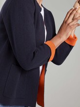 Knitted blazer - Women - Sky Captain Blue Knitted blazer - Women - Sky Captain Blue - 10 - Mine to five