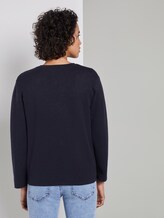 Knitted blazer - Women - Sky Captain Blue Knitted blazer - Women - Sky Captain Blue - 2 - Mine to five