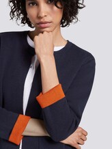 Knitted blazer - Women - Sky Captain Blue Knitted blazer - Women - Sky Captain Blue - 9 - Mine to five