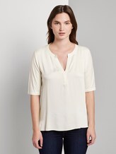 T-Shirt aus Lyocell - Frauen - soft ecru T-Shirt aus Lyocell - Frauen - soft ecru - 1 - Mine to five
