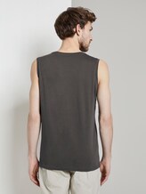 Top mit Schrift-Print - Männer - Tarmac Grey Top mit Schrift-Print - Männer - Tarmac Grey - 2 - TOM TAILOR