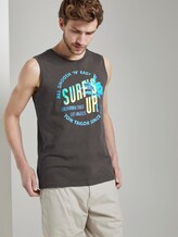 Top mit Schrift-Print - Männer - Tarmac Grey Top mit Schrift-Print - Männer - Tarmac Grey - 5 - TOM TAILOR