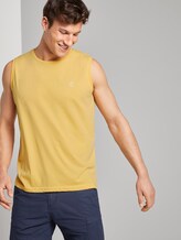 Top mit Schrift-Print - Männer - Primrose Yellow Melange Top mit Schrift-Print - Männer - Primrose Yellow Melange - 5 - TOM TAILOR