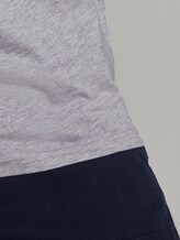 Top mit Schrift-Print - Männer - Light Stone Grey Melange Top mit Schrift-Print - Männer - Light Stone Grey Melange - 10 - TOM TAILOR