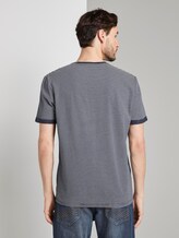 Gestreiftes T-Shirt - Männer - blue-white printed stripe Gestreiftes T-Shirt - Männer - blue-white printed stripe - 2 - TOM TAILOR