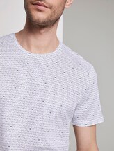 Gemustertes T-Shirt - Männer - white diamond palm tree design Gemustertes T-Shirt - Männer - white diamond palm tree design - 9 - TOM TAILOR