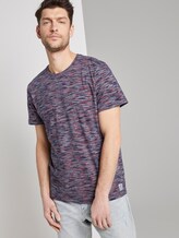 Gestreiftes T-Shirt - Männer - navy neon space dye Gestreiftes T-Shirt - Männer - navy neon space dye - 5 - TOM TAILOR