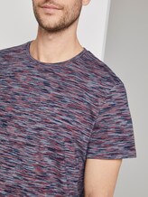 Gestreiftes T-Shirt - Männer - navy neon space dye Gestreiftes T-Shirt - Männer - navy neon space dye - 9 - TOM TAILOR