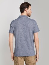 Gestreiftes Poloshirt - Männer - Navy Yarn-Dye Stripe Gestreiftes Poloshirt - Männer - Navy Yarn-Dye Stripe - 2 - TOM TAILOR
