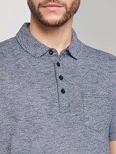 Gestreiftes Poloshirt - Männer - Navy Yarn-Dye Stripe Gestreiftes Poloshirt - Männer - Navy Yarn-Dye Stripe - 9 - TOM TAILOR