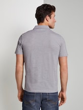 Gestreiftes Poloshirt - Männer - light grey stripe Gestreiftes Poloshirt - Männer - light grey stripe - 2 - TOM TAILOR