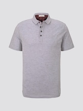 Gestreiftes Poloshirt - Männer - light grey stripe Gestreiftes Poloshirt - Männer - light grey stripe - 7 - TOM TAILOR