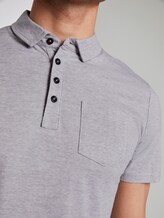 Gestreiftes Poloshirt - Männer - light grey stripe Gestreiftes Poloshirt - Männer - light grey stripe - 9 - TOM TAILOR