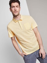 Gestreiftes Poloshirt - Männer - yellow fine stripe Gestreiftes Poloshirt - Männer - yellow fine stripe - 5 - TOM TAILOR