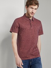 Gestreiftes Poloshirt - Männer - neon pink fine stripe Gestreiftes Poloshirt - Männer - neon pink fine stripe - 5 - TOM TAILOR