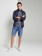 Gemustertes Poloshirt - Männer - Navy Yarn-Dye Stripe Gemustertes Poloshirt - Männer - Navy Yarn-Dye Stripe - 3 - TOM TAILOR