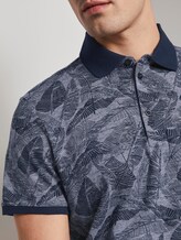 Gemustertes Poloshirt - Männer - Navy Yarn-Dye Stripe Gemustertes Poloshirt - Männer - Navy Yarn-Dye Stripe - 9 - TOM TAILOR