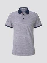 Gemustertes Poloshirt - Männer - light grey stripe Gemustertes Poloshirt - Männer - light grey stripe - 7 - TOM TAILOR