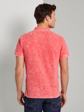 Poloshirt in Stone-Washed-Optik - Männer - neon peach Poloshirt in Stone-Washed-Optik - Männer - neon peach - 2 - TOM TAILOR