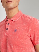 Poloshirt in Stone-Washed-Optik - Männer - neon peach Poloshirt in Stone-Washed-Optik - Männer - neon peach - 9 - TOM TAILOR
