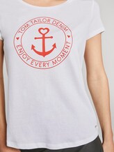 T-shirt mit Print - Frauen - Off White T-shirt mit Print - Frauen - Off White - 9 - TOM TAILOR Denim