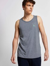 Strukturiertes Top - Männer - Agate Stone Blue Melange Strukturiertes Top - Männer - Agate Stone Blue Melange - 5 - TOM TAILOR Denim