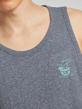Strukturiertes Top - Männer - Agate Stone Blue Melange Strukturiertes Top - Männer - Agate Stone Blue Melange - 9 - TOM TAILOR Denim