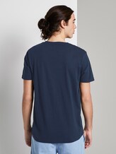 T-Shirt mit Print - Männer - Agate Stone Blue T-Shirt mit Print - Männer - Agate Stone Blue - 2 - TOM TAILOR Denim