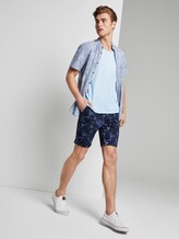Striped T-shirt - Men - soft sky blue yarn dye stripe Striped T-shirt - Men - soft sky blue yarn dye stripe - 3 - TOM TAILOR Denim