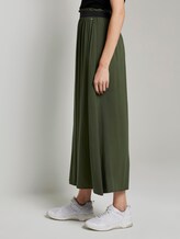 Ausgestellter Maxirock mit elastischem Bund - Frauen - Dusty Rifle Green Ausgestellter Maxirock mit elastischem Bund - Frauen - Dusty Rifle Green - 11 - TOM TAILOR Denim